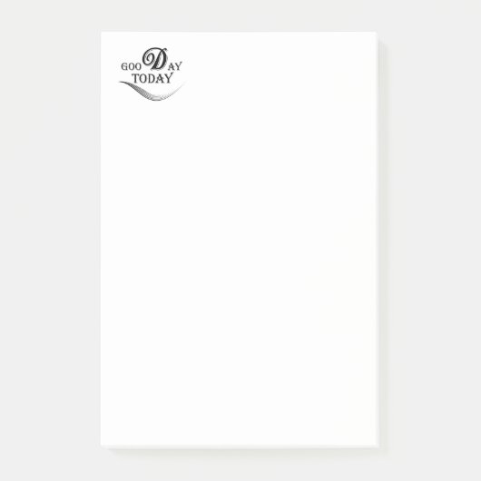 Vandaag is het een goede dag post-it® notes (Voorkant)