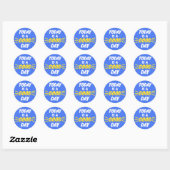Vandaag is het een goede dag ronde sticker (Vel)