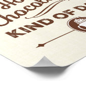 Vandaag is het een heet chocolade-soort Poster van (Hoek)