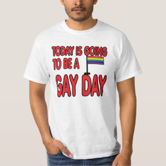Vandaag is het een homo-dag. t-shirt
