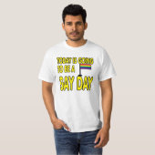 Vandaag is het een homo-dag. t-shirt (Voorkant volledig)