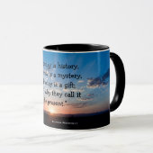 Vandaag is het een Inspirerend citaat van de Gift Mok (Voorkant rechts)