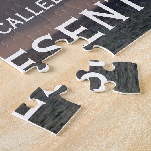 Vandaag is het een landschap van het Koekje Legpuzzel (Zijkant)