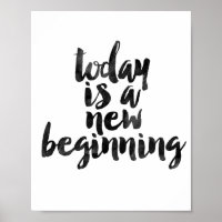 Vandaag is het een nieuw begin