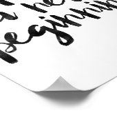 Vandaag is het een nieuw begin poster (Hoek)