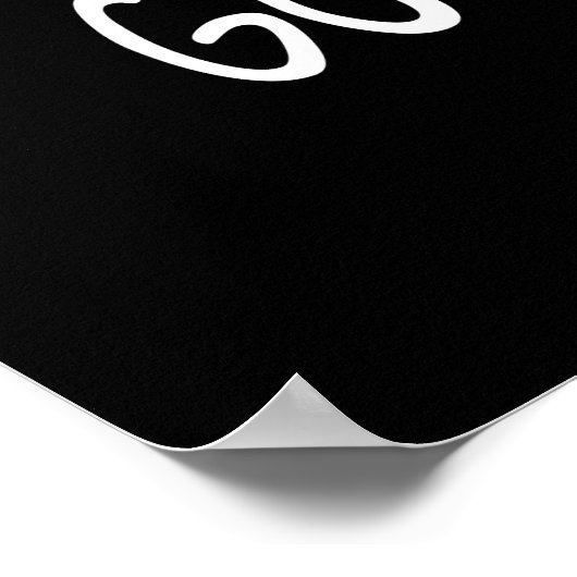 Vandaag is het geannuleerd poster (Hoek)