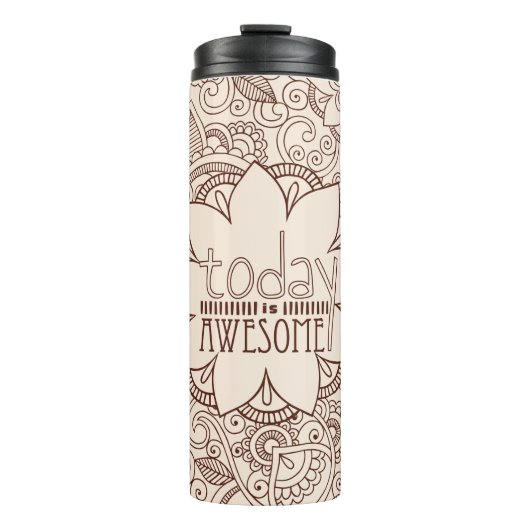 Vandaag is het GEWELDIGE Thermosbeker (Voorkant)