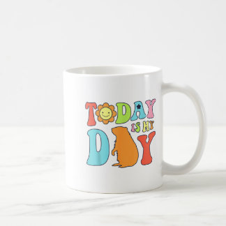 Vandaag is het Groundhog Day Funny Women Retro 60s Koffiemok