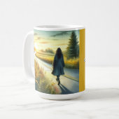 Vandaag is het jouw dag - Walk Away Inspiration Koffiemok (Voorkant links)