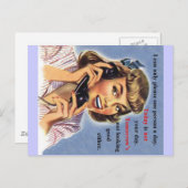 Vandaag is het niet uw dag - de mok van het Afbeel Briefkaart (Voorkant / Achterkant)