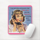 Vandaag is het niet uw dag - de mok van het Afbeel Muismat (Met muis)