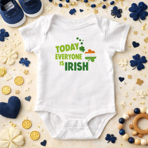 Vandaag is iedereen Iers St Patty's Day Romper