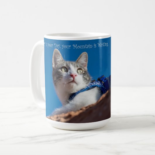 Vandaag is je dag koffiemok (Voorkant links)