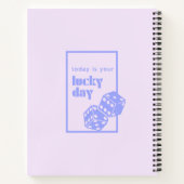 Vandaag is je geluksdag, Lucky, Lucky Girl Notitieboek (Achterkant)