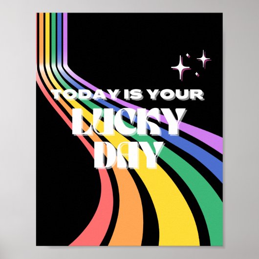 Vandaag is je geluksdag, Lucky, Lucky Girl Poster (Voorkant)