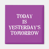 Vandaag is magneet (Voorkant)