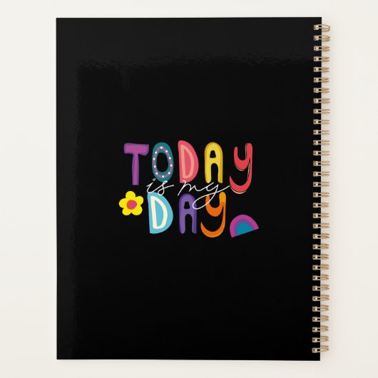 Vandaag is mijn dag Motivatie Planner (Achterkant)