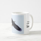Vandaag is mijn dag om te zoren! koffiemok (Voorkant rechts)