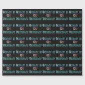 Vandaag is mijn verjaardag Art Print Cadeaupapier (Vlak)