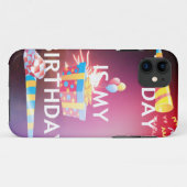 Vandaag is mijn verjaardag Art Print Case-Mate iPhone Case (Achterkant (horizontaal))