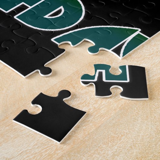 Vandaag is mijn verjaardag Art Print Legpuzzel (Zijkant)