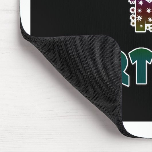 Vandaag is mijn verjaardag Art Print Muismat (Hoek)