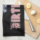 Vandaag is mijn verjaardag Art Print Theedoek (Quarter Fold)