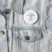 Vandaag is mooi en het is van jou Sticker1 Ronde Button 5,7 Cm (In situ)