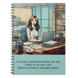 Vandaag Is Niet Je Dag Notitieboek