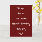 VANDAAG IS "UW DAG" GELUKKIG **40e ** GRAP!!!! Kaart (Gele Bloem)