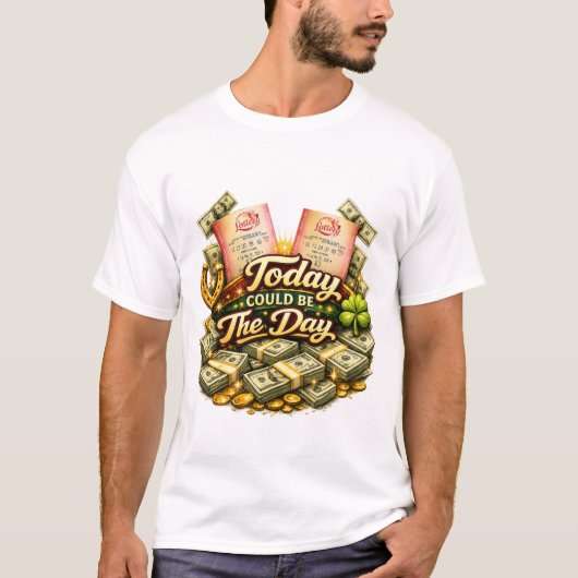 VANDAAG KAN DE DAG ZIJN T-SHIRT (Voorkant)