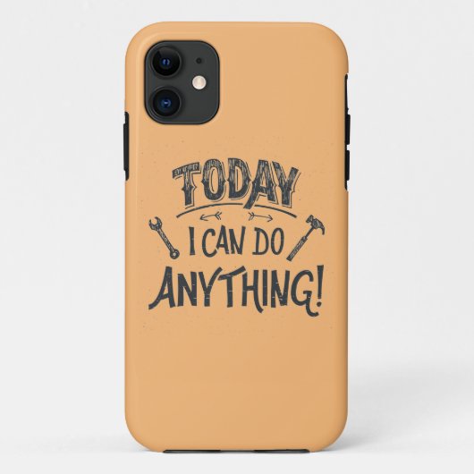 Vandaag kan ik alles doen Case-Mate iPhone case (Achterkant)