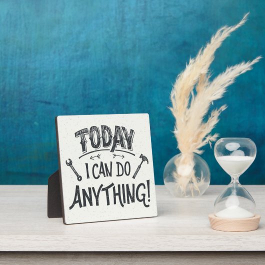 Vandaag kan ik alles doen fotoplaat (Insitu)