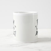 Vandaag kan ik alles doen grote koffiekop (Voorkant)