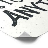 Vandaag kan ik alles doen poster (Hoek)