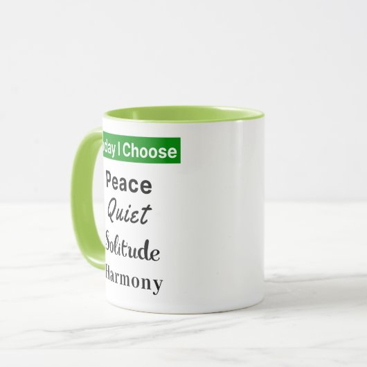 Vandaag kies ik - Combo Mok (Voorkant links)