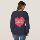 Vandaag kies ik ervoor om van een sweatshirt te dr (Achterkant volledig)