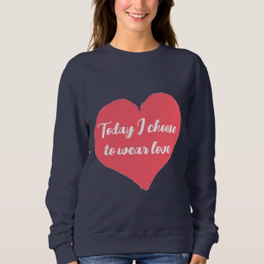 Vandaag kies ik ervoor om van een sweatshirt te dr (Voorkant)