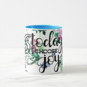 Vandaag kies ik Joy | Floral Mok (Midden)