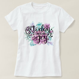 Vandaag kies ik Joy | Floral T-shirt