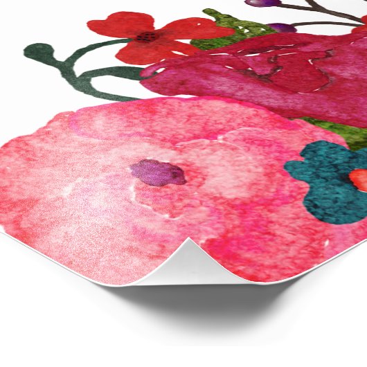 Vandaag kies ik Joy | Inspirerend prijsopgave Foto Afdruk (Hoek)