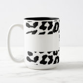 Vandaag kies ik Joy Leopard Pattern Two-Tone Mok (Links)