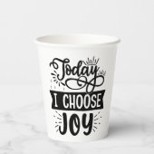 Vandaag kies ik Joy Papieren Bekers (Achterkant)