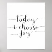 Vandaag kies ik Joy Poster (Voorkant)