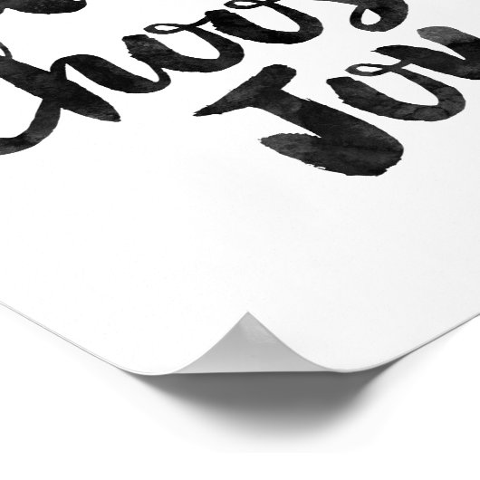 Vandaag kies ik Joy Poster (Hoek)