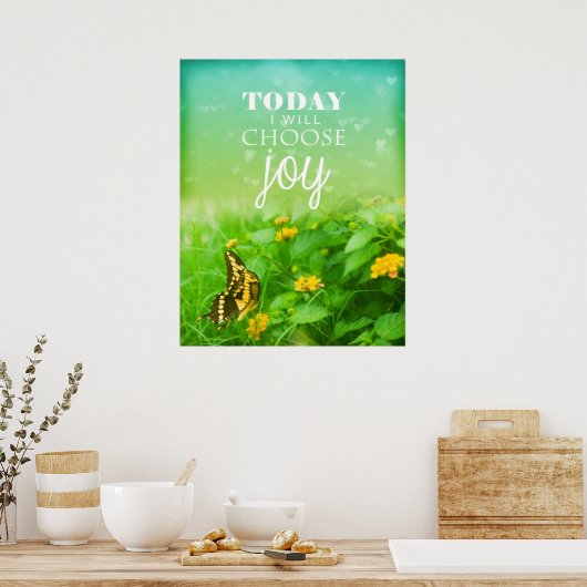 Vandaag kies ik Joy Poster (Keuken)
