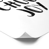 Vandaag kies ik Joy Poster (Hoek)