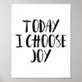 Vandaag kies ik Joy Poster (Voorkant)