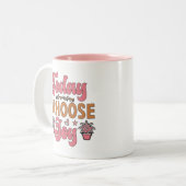 Vandaag kies ik Joy Tweekleurige Koffiemok (Voorkant links)