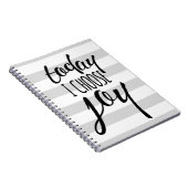 Vandaag kies ik voor Inspirerend prijsopgave Notitieboek (Rechterzijde)